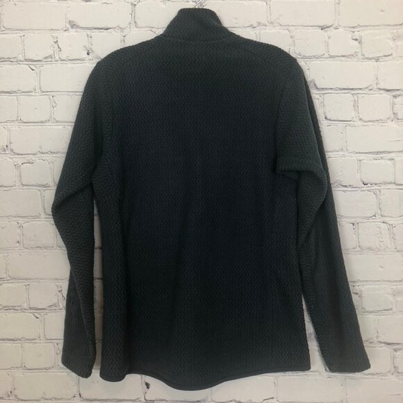 Patagonia Women's R1 Air Fleece Zip-Neck Size M Gray 1/2 Zip - Picture 3 of 8